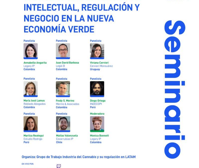 Covarrubias participates in regional seminar on cannabis regulation and intellectual property