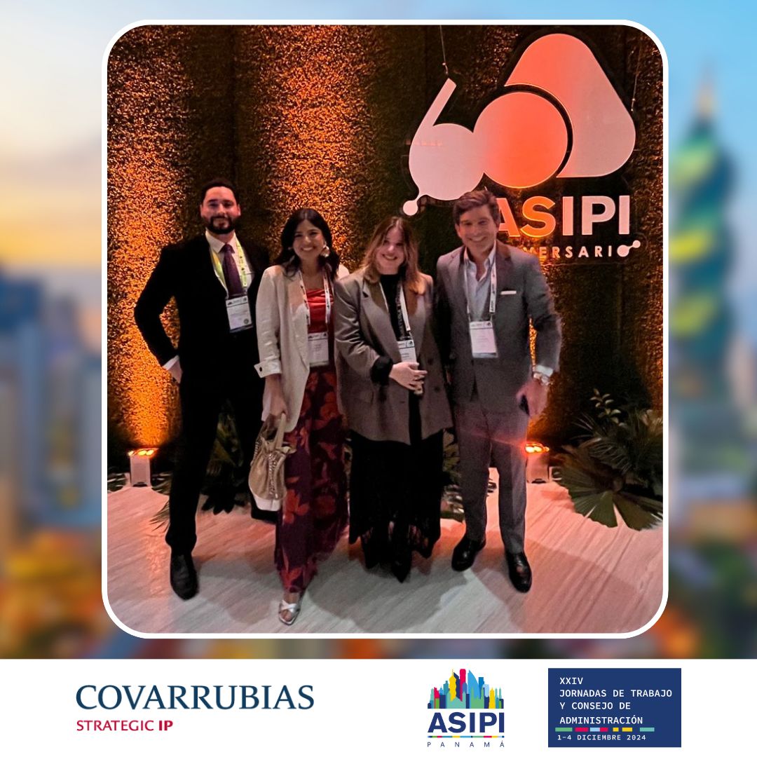 Covarrubias at the XXIV ASIPI Work Sessions and Administrative Council