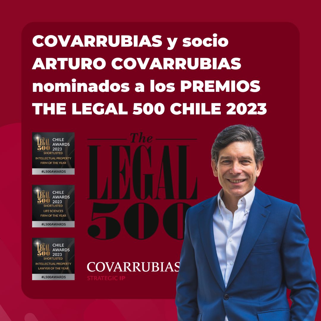 Covarrubias y socio Arturo Covarrubias fueron nominado a los Premios The Legal 500 Chile 2023