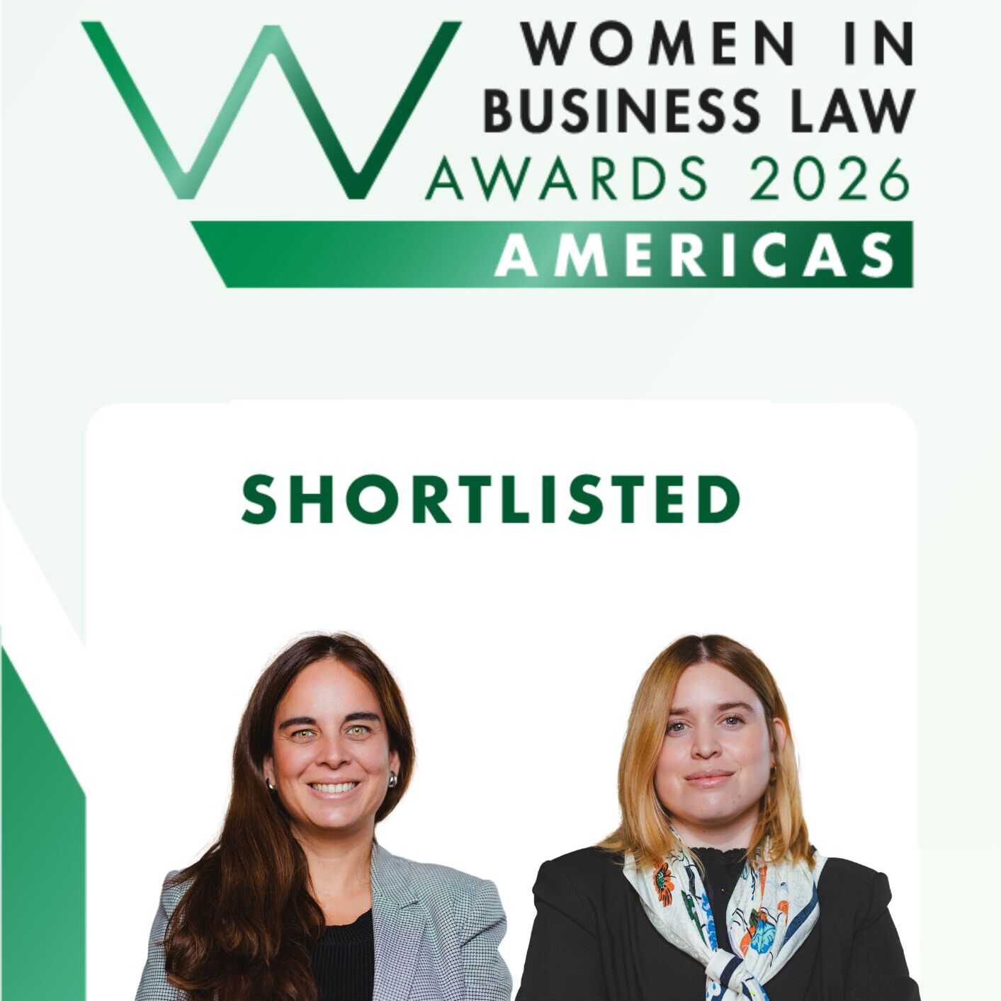 Covarrubias Shortlisted for the Women in Business Law Americas Awards 2026