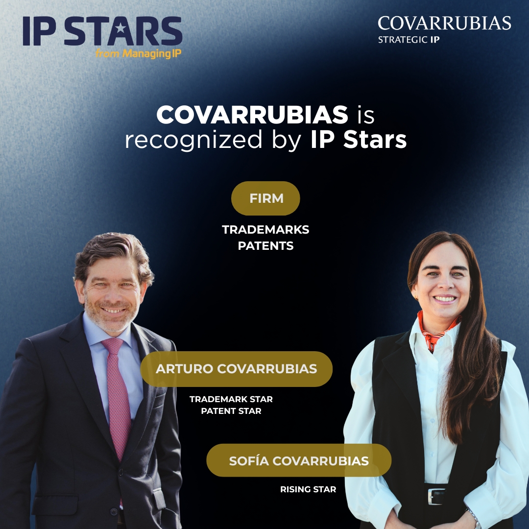 Covarrubias recognised once again in IP Stars